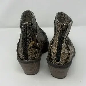 Blowfish Shoes Blowfish Malibu Snakeskin Booties Poshmark